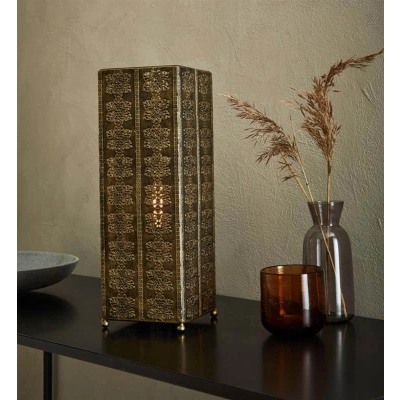 lafabryka.pl Lampa stołowa AGRA Table 1L Antique 108223 Markslojd
