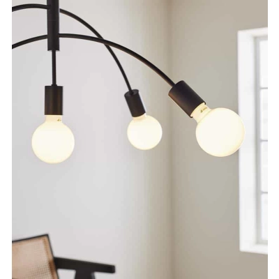 lafabryka.pl Lampa wisząca CYGNUS Pendant 5L Black 108286 Markslojd