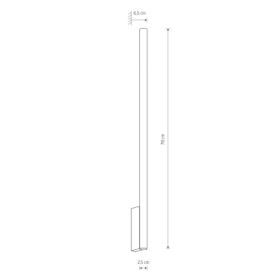 Kinkiet LASER WALL XL 10830 Nowodvorski