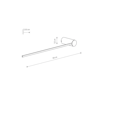 Kinkiet ARM LED M 4000K 10855 Nowodvorski