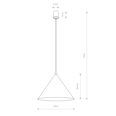 Lampa wisząca ZENITH L 10872 Nowodvorski