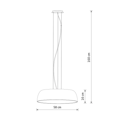 Lampa wisząca SATELLITE M 11231 Nowodvorski