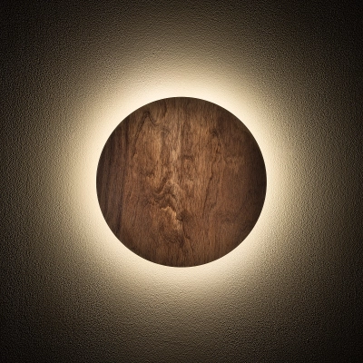 Kinkiet RING TIMBER LED S 11288 Nowodvorski