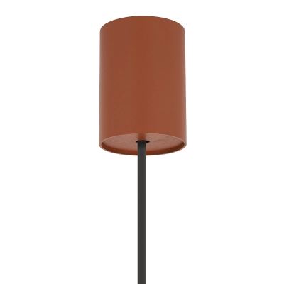 Lampa wisząca ZENITH S teracotta 11490 Nowodvorski