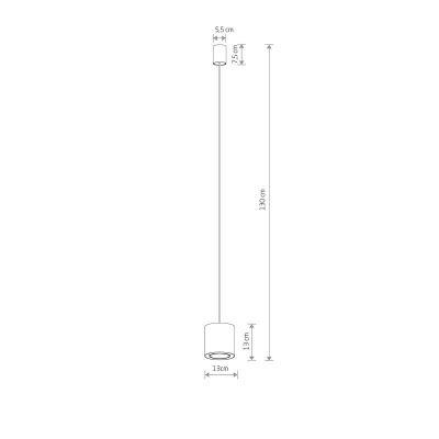 Lampa wisząca POINT DUO 11513 Nowodvorski