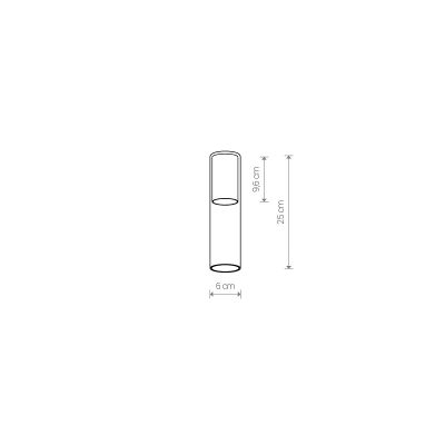 Klosz CAMELEON CYLINDER M 12050 Nowodvorski