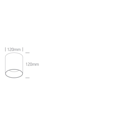 WHITE 25W WW IP20 230V 12125R/W/W ONE LIGHT