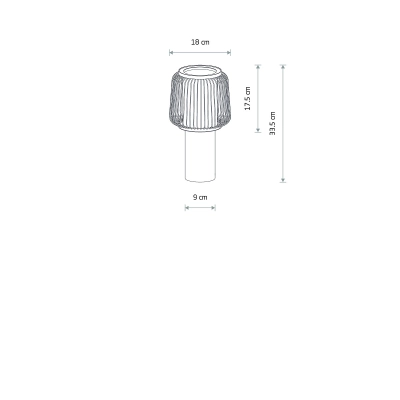 Lampa stołowa NOME 12253 Nowodvorski