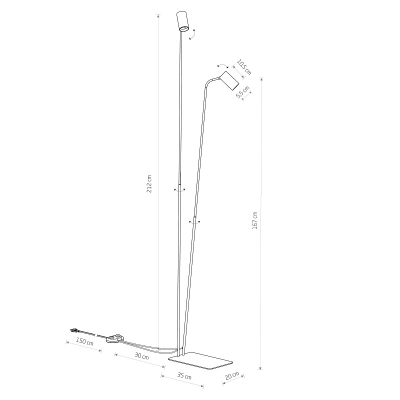 Lampa podłogowa MONO II 12620 Nowodvorski