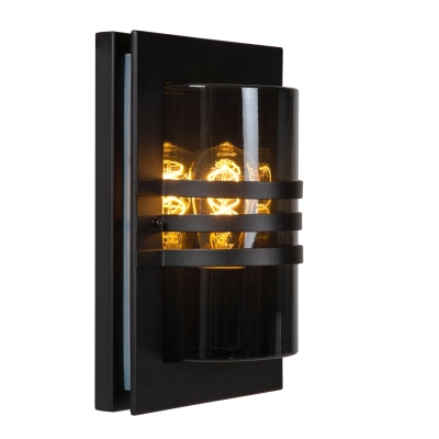 PRIVAS - Kinkiet zewnętrzny - 1xE27 - IP44 - Black 14827/01/30 Lucide