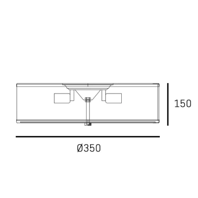 Plafon CONCORD C03484BR CosmoLight