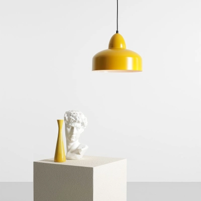 lafabryka.pl LAMPA WISZĄCA COMO mustard 946G14 Aldex