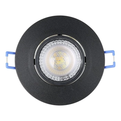 GEDREZ Oprawa do zabudowy zestaw 3XLED-CCT Ø90 Czarny 300188 EGLO