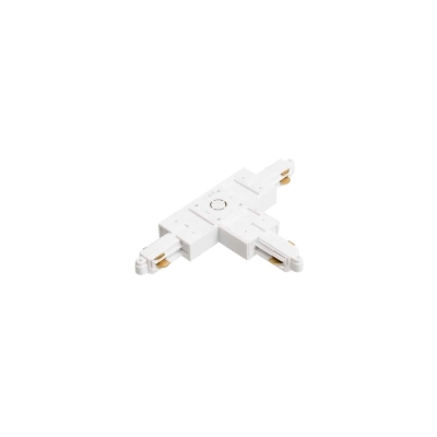 1F T łącznik prawy biała z opcja zasilania 230V R12275 Rendl light studio