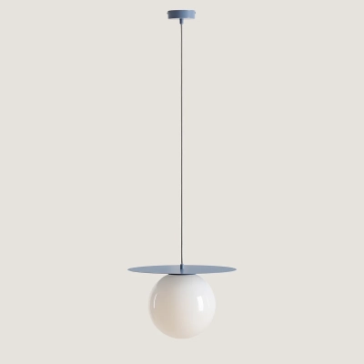 Lampa wisząca LOOP DUSTY BLUE L 1125G16_L Aldex