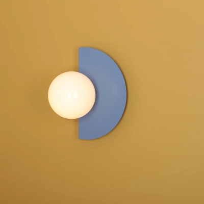Lampa ścienna LOOP WALL DUSTY BLUE 1125C16 Aldex