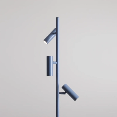 Lampa stojąca TREVO FLOOR DUSTY BLUE 1104A16 Aldex