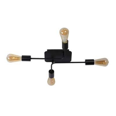 LESTER - Plafon - E27 - Black 21118/04/30 Lucide