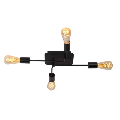 LESTER - Plafon - E27 - Black 21118/04/30 Lucide