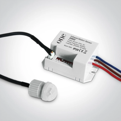 INFRARED MOTION SENSOR 400W 230V IP20 SENSOR IP65 22022 ONE LIGHT