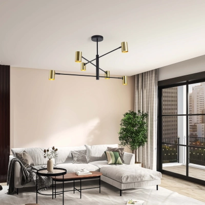 Lampa sufitowa złota SNOW 6 LP-731/6P GD LIGHT PRESTIGE