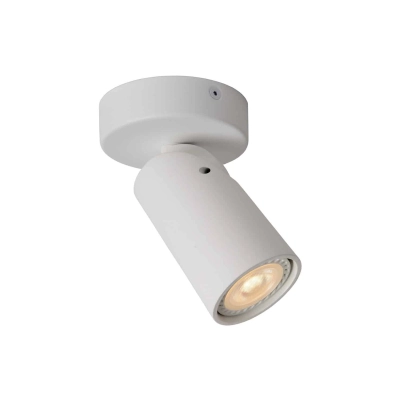 lafabryka.pl Plafon XYRUS Ø 9 cm GU10 1x5W 2200K/3000K White 23954/06/31 Lucide