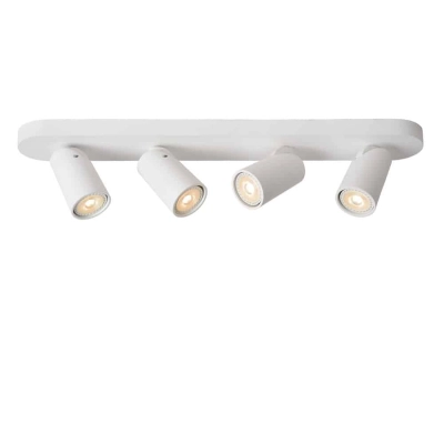 lafabryka.pl Plafon XYRUS GU10 4x5W 2200K/3000K White 23954/21/31 Lucide