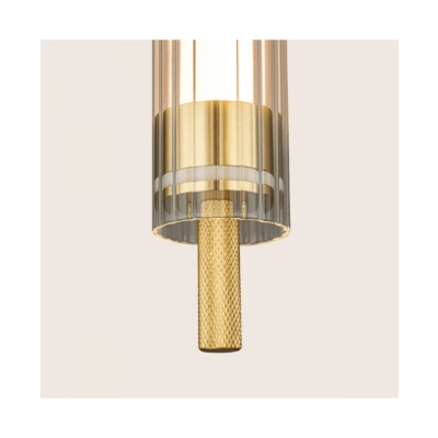 25168 PENDANT LED LIGHT 20W 3000K BRUSHED GOLD Zambelis Lights