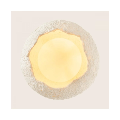 25172 PENDANT LIGHT 1xE27 MAX 15W METAL - PAPER PULP - PLASTIC GLOBE WHITE Zambelis Lights