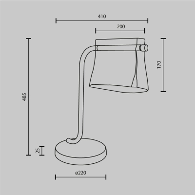 Lampa stołowa Cabaret MOD170TL-L8BS3K Maytoni