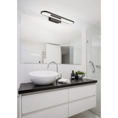 lafabryka.pl Kinkiet LED czarny IP44 GIANNI 283779132 TRIO