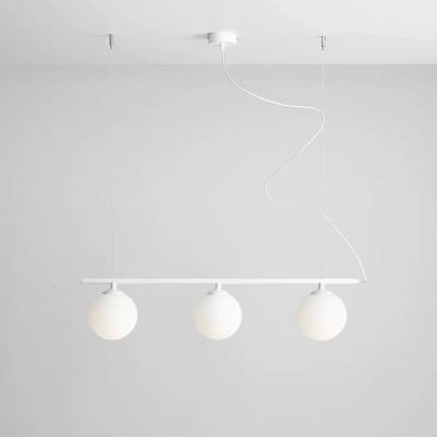 lafabryka LAMPA WISZĄCĄ BERYL GLASS 3 WHITE 1006E ALDEX