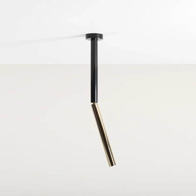Prosty plafon punktowy STICK ALL BLACK S 1067PL_G1_S Aldex