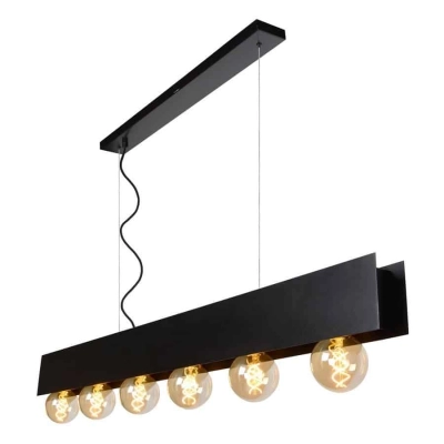 SURTUS - Lampa wisząca - E27 - Black 30474/06/30 Lucide