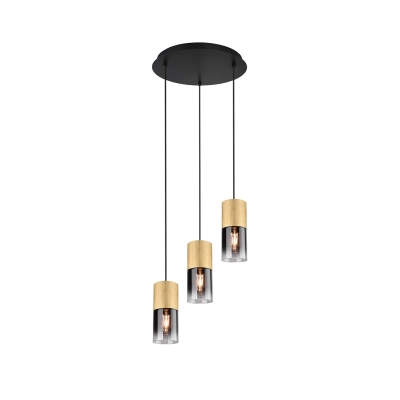 lafabryka.pl Lampa wisząca mosiądz 3L ROBIN 310630354 TRIO