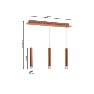 Lampa wisząca LED COPPER ML985