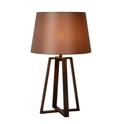 COFFEE - Lampa stołowa - Ø 38,5 cm - E27 - Brown 31598/81/97 Lucide