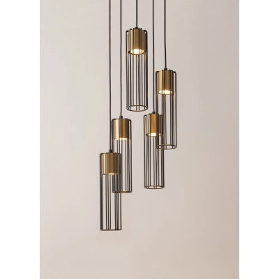 lafabryka.pl FOBIA V black-gold 33461 Sigma Lighting