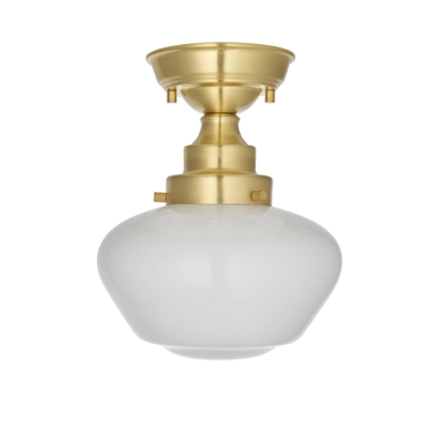 Lampa sufitowa CAMBERLEY brass-opal 97688 ENDON