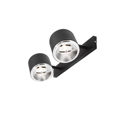 KINKIET BOT 2 BLACK 1047D ALDEX