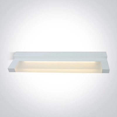 WHITE LED BATHROOM / WALL LIGHT 20W WW IP44 230V 38120D/W/W ONE LIGHT