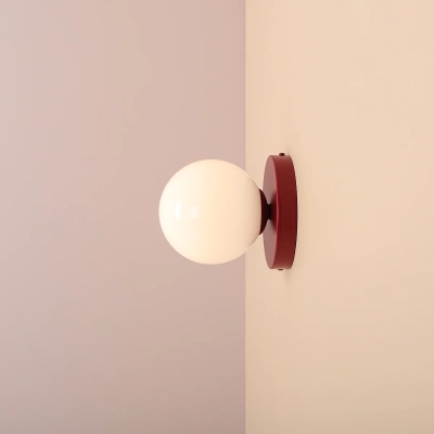 Kinkiet BALL WALL II RED WINE S 1126C15_S Aldex