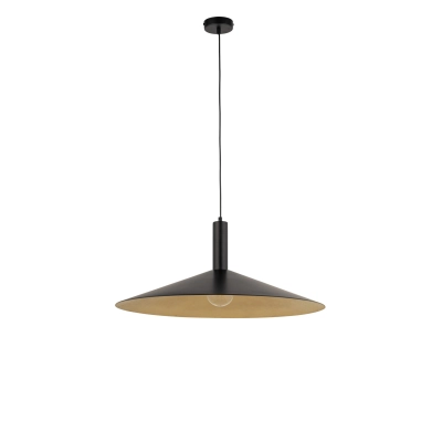 Lampa wisząca CAPRI M czarny/zloty 41011 Sigma