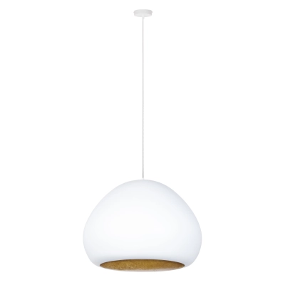Lampa wisząca Lava biały/złoty 41076 Sigma