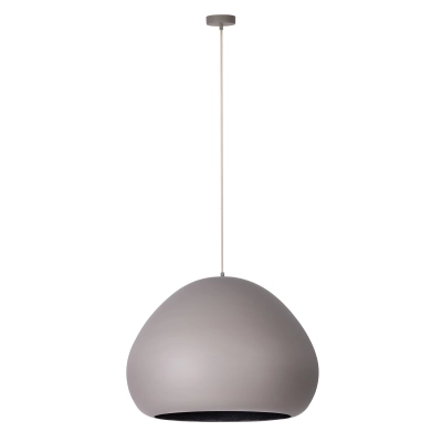 Lampa wisząca Lava taupe/czarny 41081 Sigma