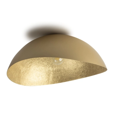 Plafon z żywicy złoty Sigma Lighting Solaris L 40592
