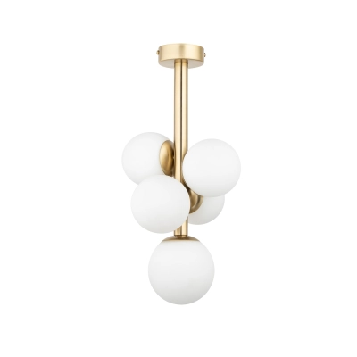 PERLA LUX 5 plafon biały 40778 Sigma