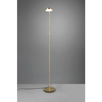 lafabryka.pl Lampa podłogowa LED mosiądz MONZA 423310108 TRIO