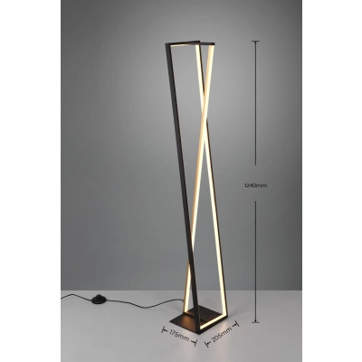 lafabryka.pl Lampa podłogowa EDGE 426810132 TRIO
