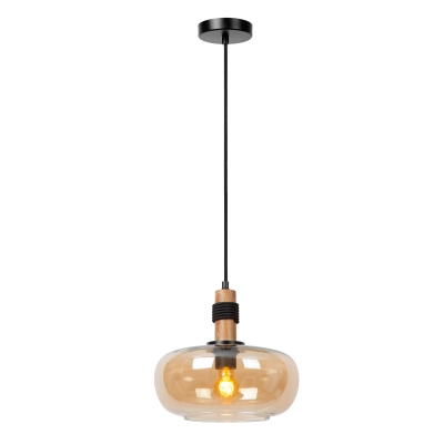 ILONA - Lampa wisząca - Ø 30 cm - 1xE27 - Amber 45408/30/62 Lucide